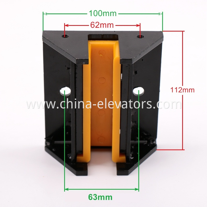 Counterweight Guide Shoe for OTIS MRL Elevators 10/16mm